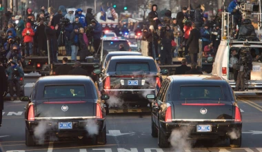 H Προεδρική Limo του Barrack Obama