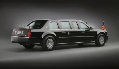 H Προεδρική Limo του Barrack Obama