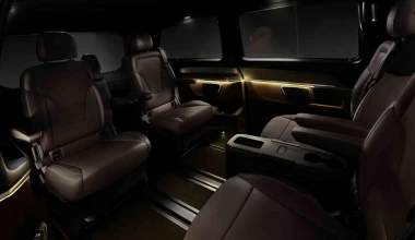 Πρώτες εικόνες από το εσωτερικό της Mercedes V-Class