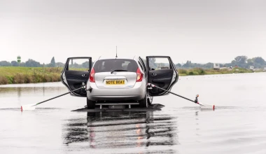 Video: Nissan Note με κουπιά