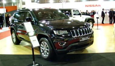 Παρών και το νέο Grand Cherokee στην έκθεση