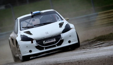 Ο J. Villeneuve στο Π. Π. Rallycross