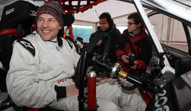 Ο J. Villeneuve στο Π. Π. Rallycross