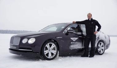 Bentley on ice 