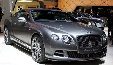 Στη Γενεύη η Bentley Continental GT Speed

