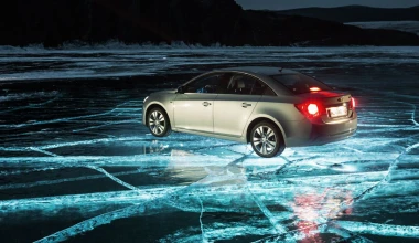 Πάγος, φώτα, ένα Cruze και μπόλικη φαντασία