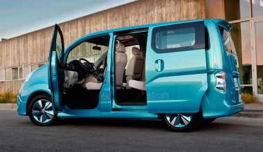 Ξεκίνησε η μαζική παραγωγή του Nissan e-NV200

