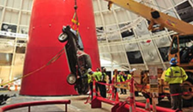 Στο μουσείο της Corvette η «τρύπα» θα διατηρηθεί