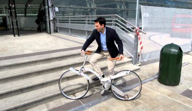 Επαναστατικό πτυσσόμενο ποδήλατο Sada Bike
