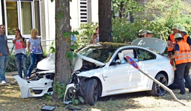 Πρώτο τρακάρισμα για BMW M4

