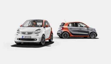 Hot spot του νέου Smart fortwo και forfour

