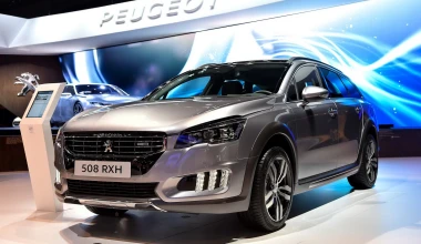 Peugeot 508 facelift & RXH @ Paris