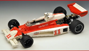 James Hunt από τουβλάκια Lego