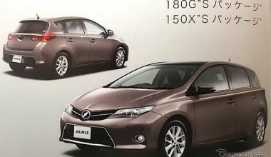 Πληροφορίες για το νέο Toyota Auris