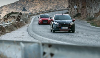 Ford Fiesta RED & BLACK με 140 ίππους