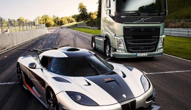 Κόντρα: Τράκτορας Volvo VS Koenigsegg (VIDEO)
