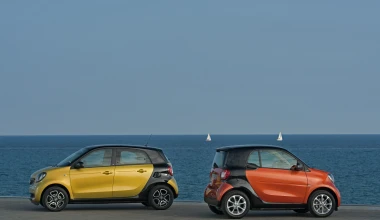 ΟΔΗΓΟΥΜΕ τα νέα Smart Fortwo & Forfour