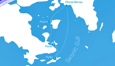 Μία μέρα, τρία νησιά, 1000 αναμνήσεις…