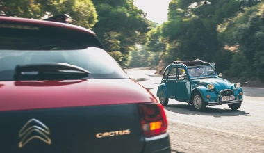 Ένα 2CV στον δρόμο του Cactus