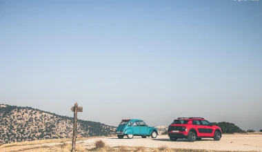 Ένα 2CV στον δρόμο του Cactus