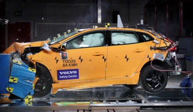 Volvo V40: Ρεκόρ βαθμολογίας στο EuroNCAP

