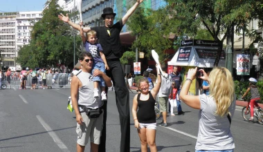 Πανεπιστημίου: κλειστή στα ΙΧ, ανοιχτή στον κόσμο