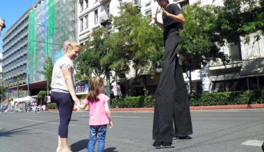 Πανεπιστημίου: κλειστή στα ΙΧ, ανοιχτή στον κόσμο