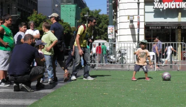 Πανεπιστημίου: κλειστή στα ΙΧ, ανοιχτή στον κόσμο