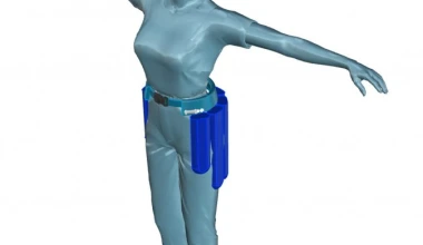 Αερόσακος-ζώνη για προστασία από το πέσιμο
