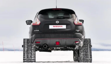Nissan Juke RS με… ερπύστριες (VIDEO)