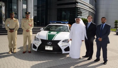 Περιπολικό και Safety Car το νέο Lexus RC F