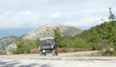 Σε βουνά & σε λαγκάδια με Kymco UXV 700i LX