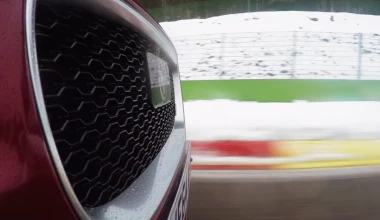 Με τη νέα Jaguar XE στο χιονισμένο Spa (VIDEO)