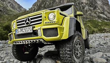 H Mercedes G500 4x4^2 concept εν δράσει