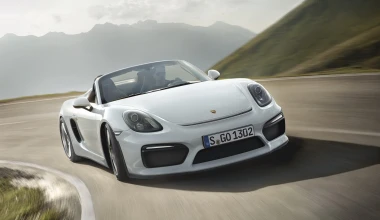 Η νέα Porsche Boxster Spyder… ανοίγει την οροφή της (VIDEO)