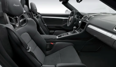 Η νέα Porsche Boxster Spyder… ανοίγει την οροφή της (VIDEO)