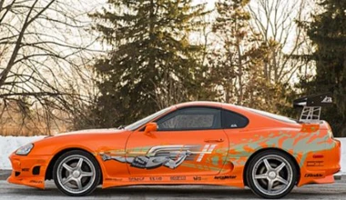 Σε πλειστηριασμό η Toyota Supra του Paul Walker