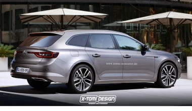 Έτσι θα είναι το Renault Talisman coupe & station wagon;