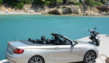 BMW 220i Cabrio vs BMW R nineT