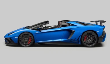 Αποκάλυψη της Lamborghini Aventador SV Roadster