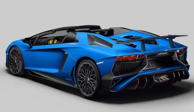 Αποκάλυψη της Lamborghini Aventador SV Roadster