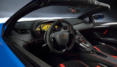 Αποκάλυψη της Lamborghini Aventador SV Roadster