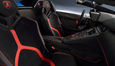 Αποκάλυψη της Lamborghini Aventador SV Roadster