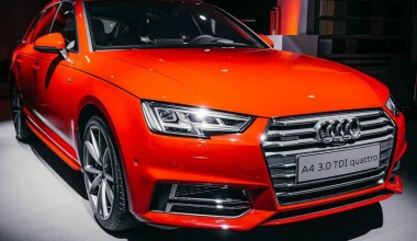 Το νέο Audi A4 είναι φτυστό… Audi A4