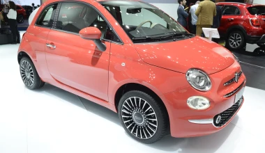 To ανανεωμένο Fiat 500 στη Φρανκφούρτη