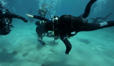 Μοναδική υποβρύχια χορευτική-εικαστική παράσταση

