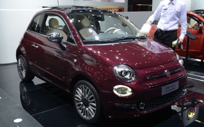 To ανανεωμένο Fiat 500 στη Φρανκφούρτη