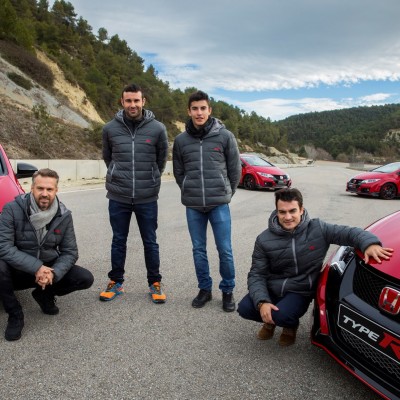 Τα αστέρια της Honda οδηγούν Civic Type R (video)