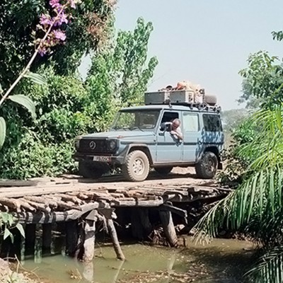 Ο γύρος του κόσμου με ένα Mercedes G-Wagen