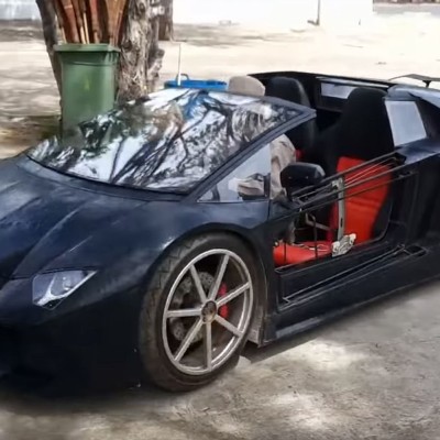 Αγρότης έφτιαξε τη δική του Lamborghini